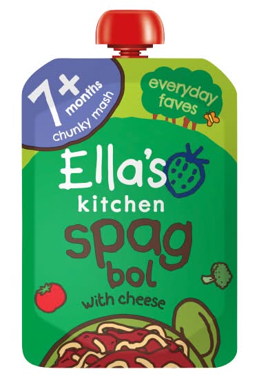 Ella's Kitchen Organic Spag Bol Baby Pouch 7+ Months (130g)