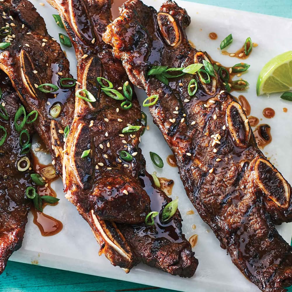 M&M Food Market Korean Bbq Beef Short Ribs (550 g)