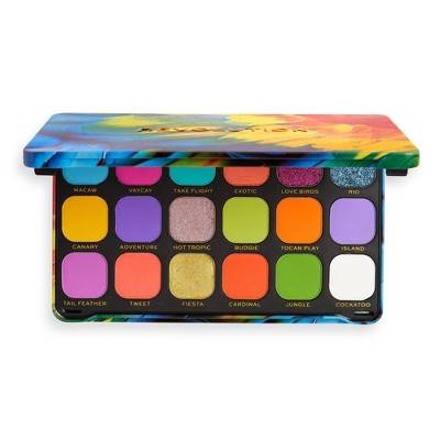 Makeup Revolution Forever Flawless Eyeshadow Palette, Bird Of Paradise