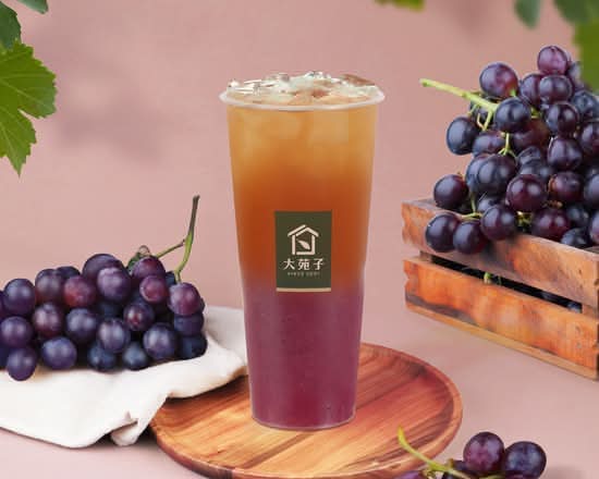 巨峰葡萄冰茶-大杯 Grape Black Tea-Large