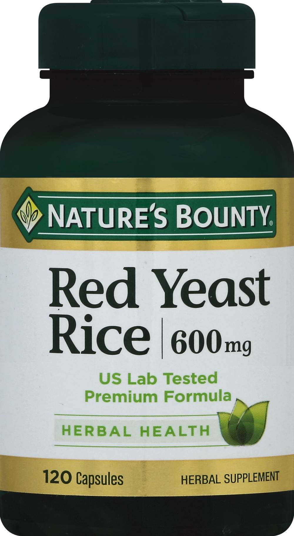 Nature's Bounty 600 Mg Red Yeast Rice Supplement (120 ct)