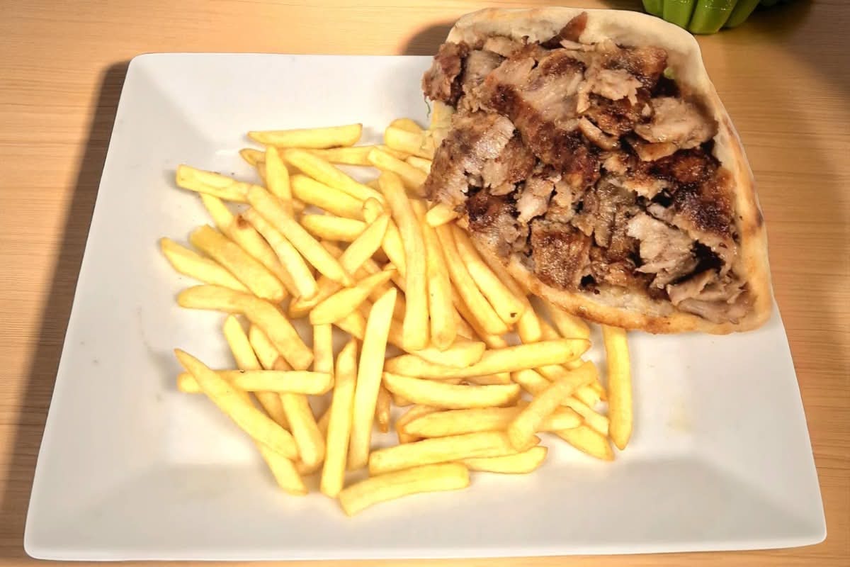 Menu Sandwich Grec