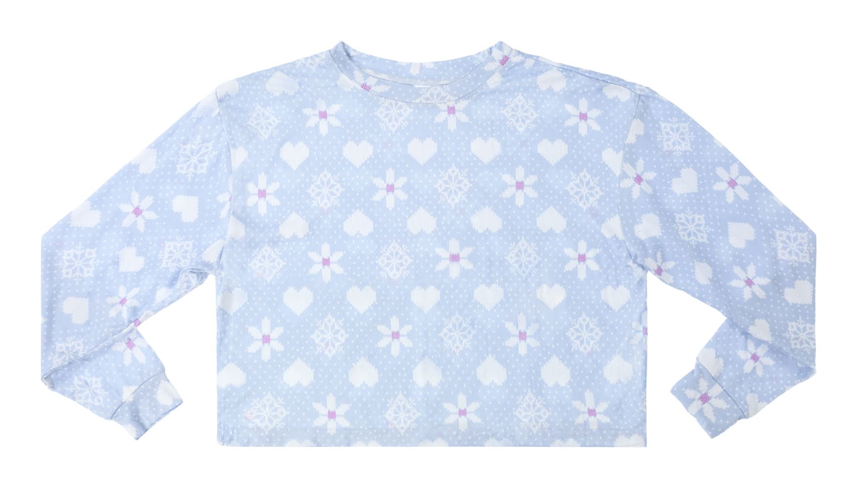 Juniors Sleep Top Large Blue