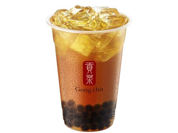 (NEW) Peach Oolong Tea w. Pearl