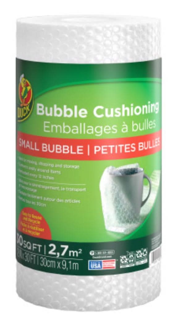 Duck 12 In. W X 30 Ft. L Bubble Wrap
