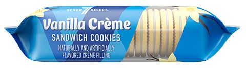 7-Select Sandwich Cookies, Vanilla Crème (3.5 oz)
