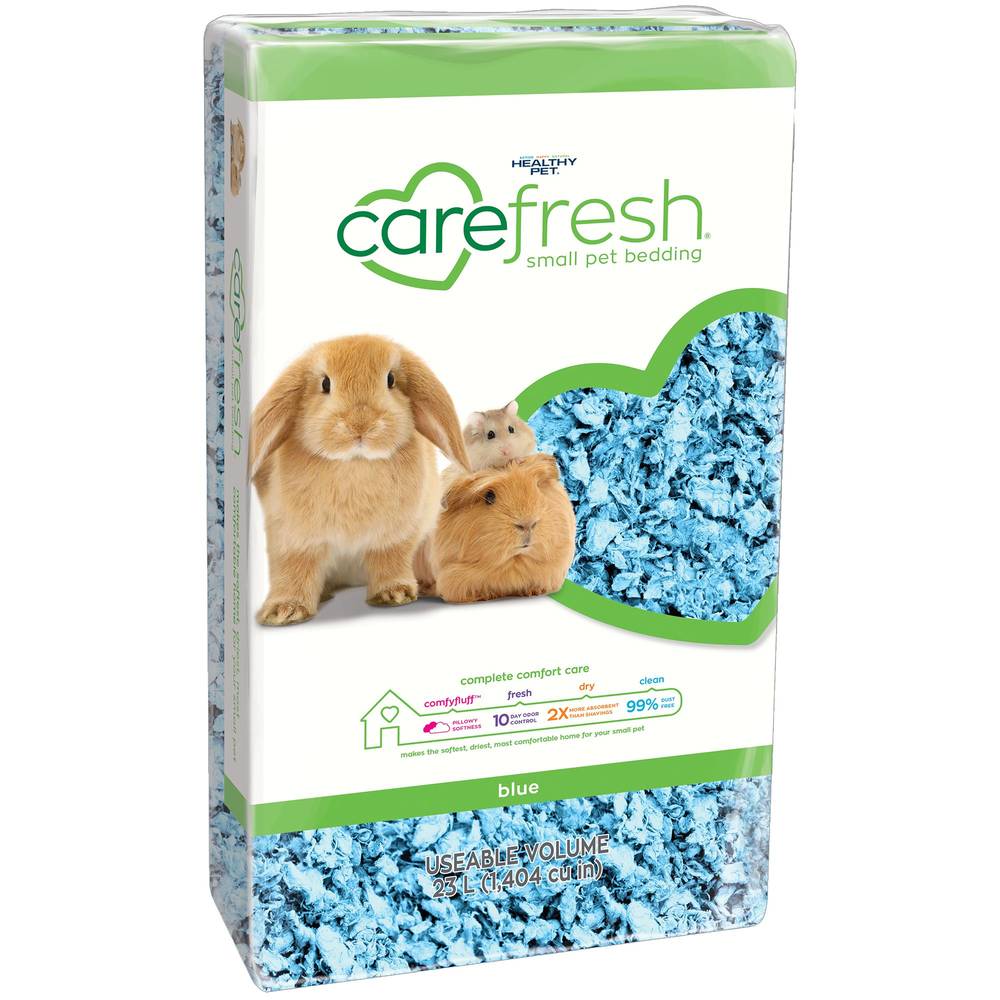 carefresh® Colorful Creations Small Pet Bedding - Blue (Color: Blue, Size: 23 L)