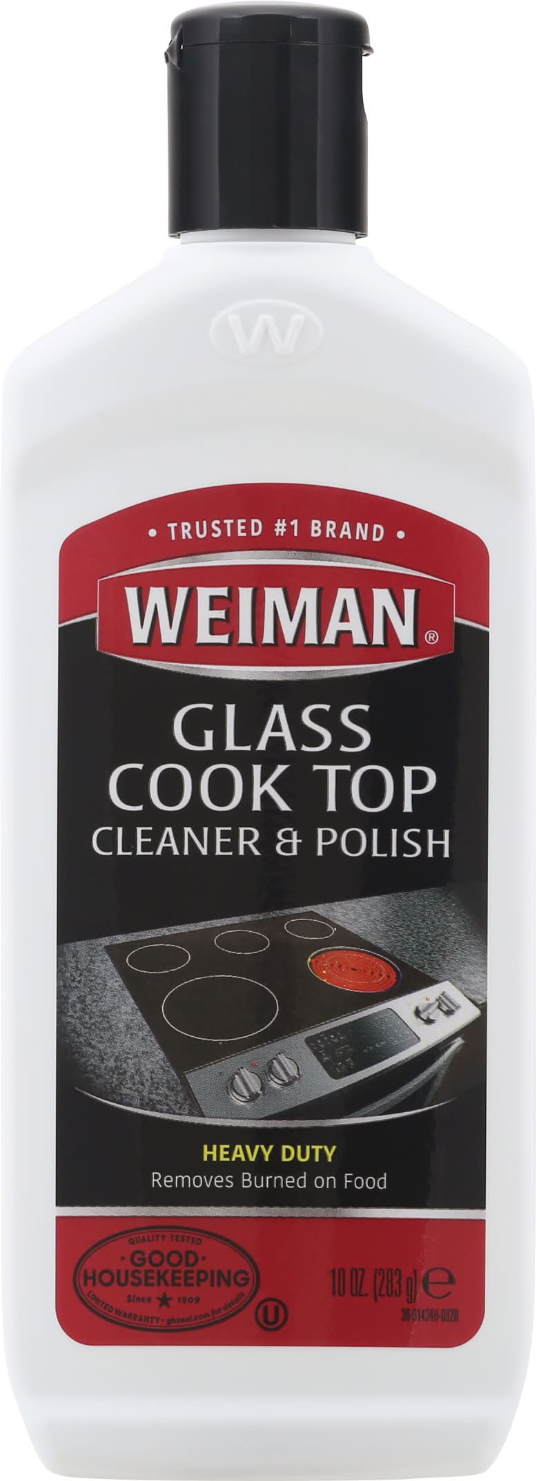 Weiman Heavy Duty Glass Cook Top Cleaner & Polish (10 oz)