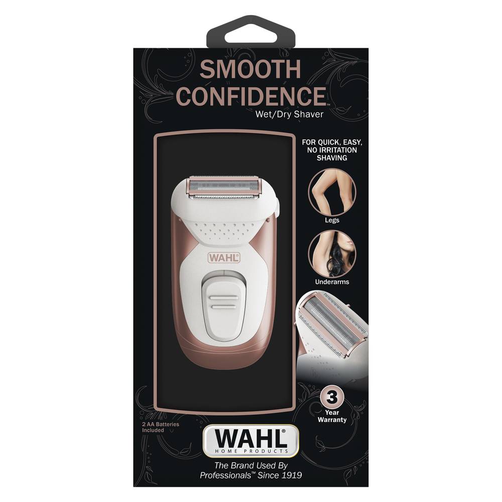 Wahl Smooth Confidence Women's Wet Dry Shaver