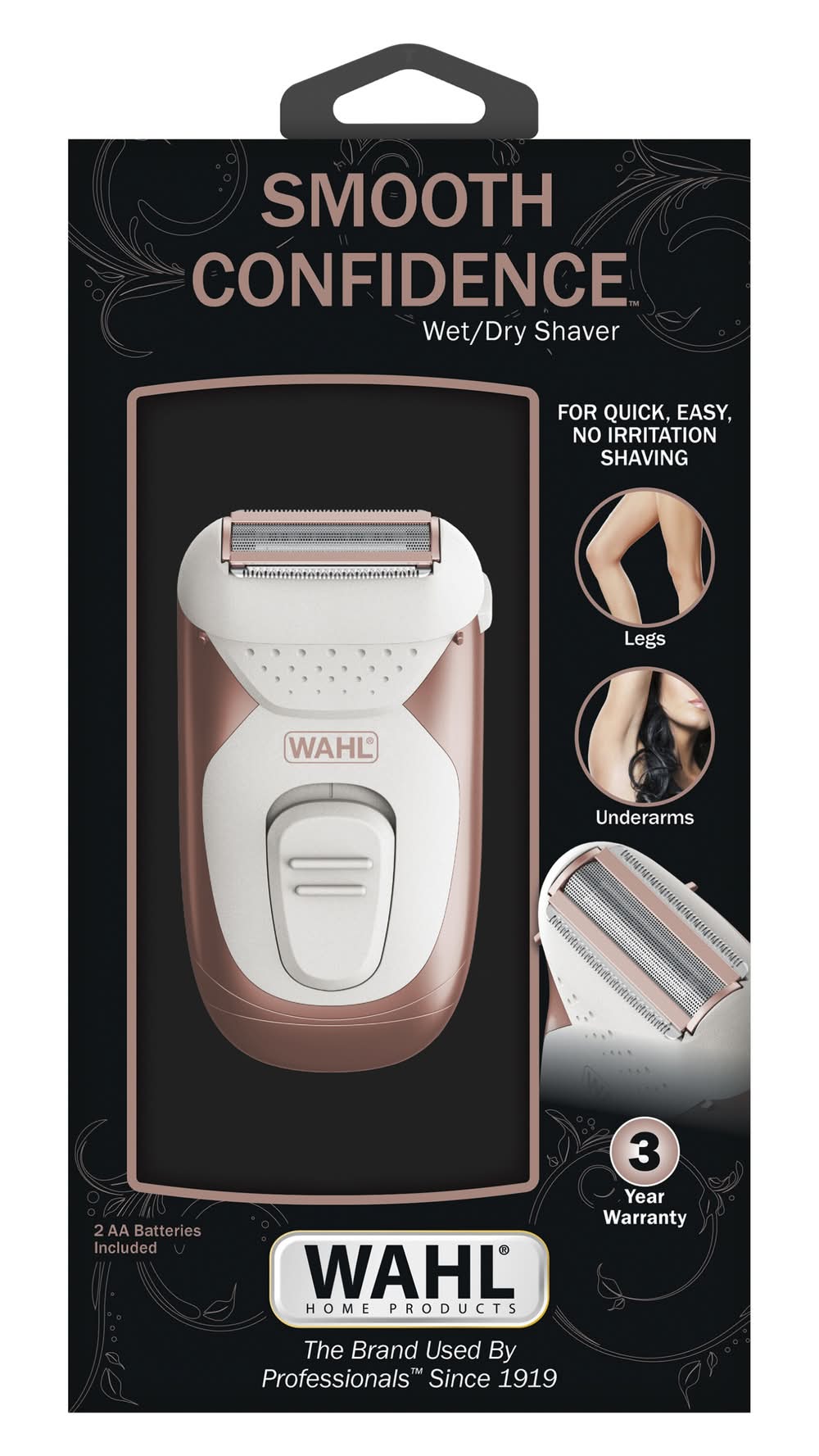 Wahl Smooth Confidence Women's Wet Dry Shaver
