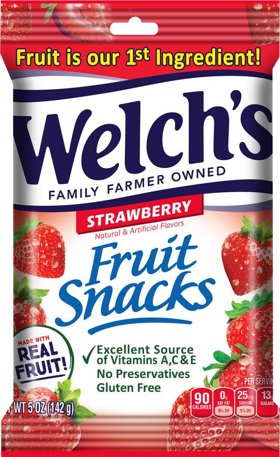 Welch's Strawberry Fruit Snacks