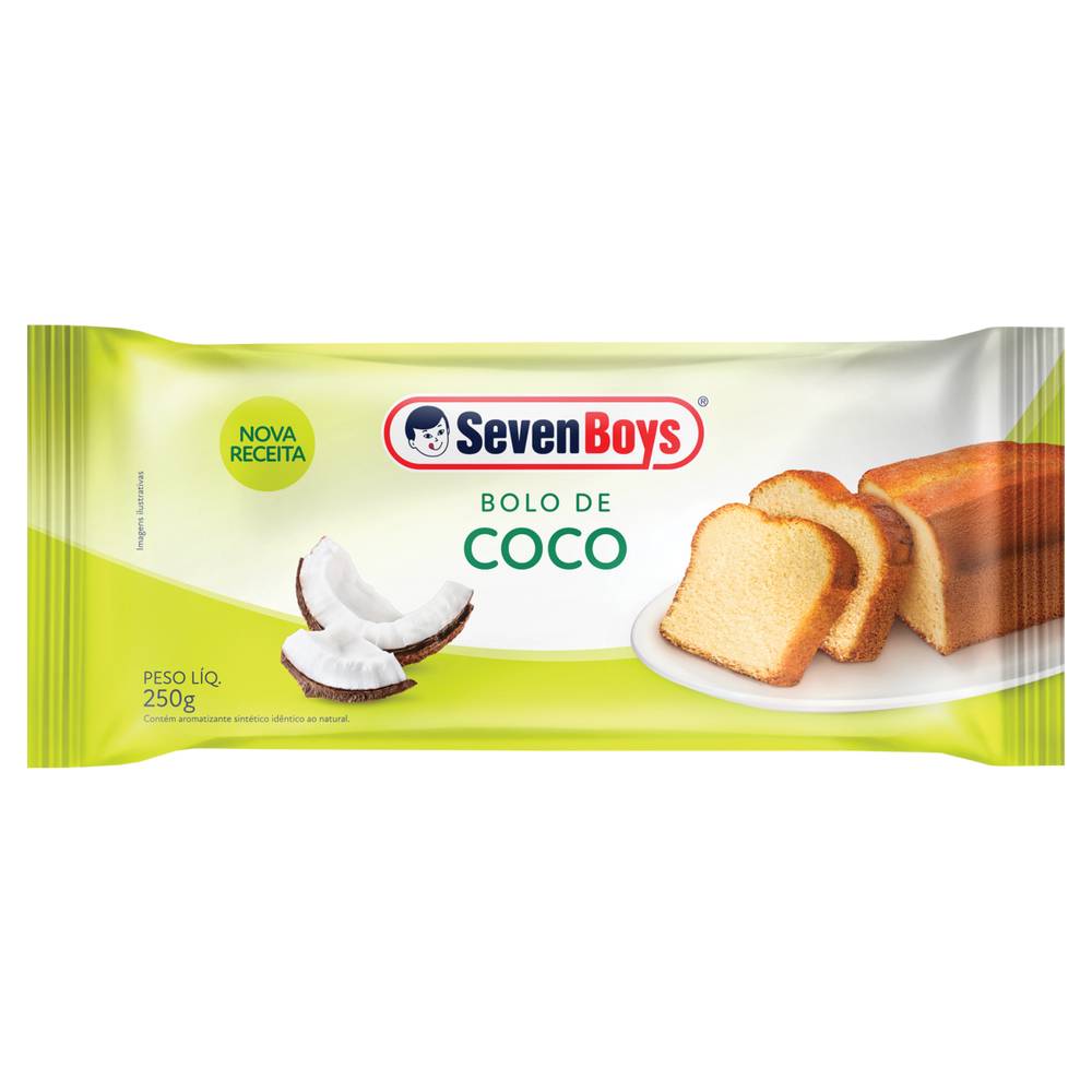 Seven Boys · Bolo de coco (250 g)