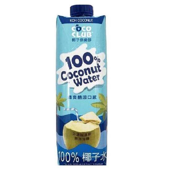 酷椰嶼椰子俱樂部100%椰子水1000ml