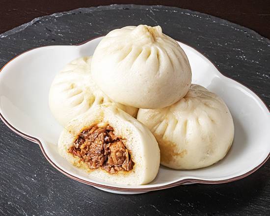 郭さんの豚包子（4個入り） Kaku's Pork Bun (4 Pieces)
