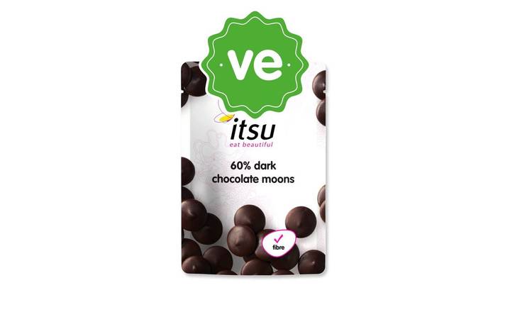 60% dark chocolate moons