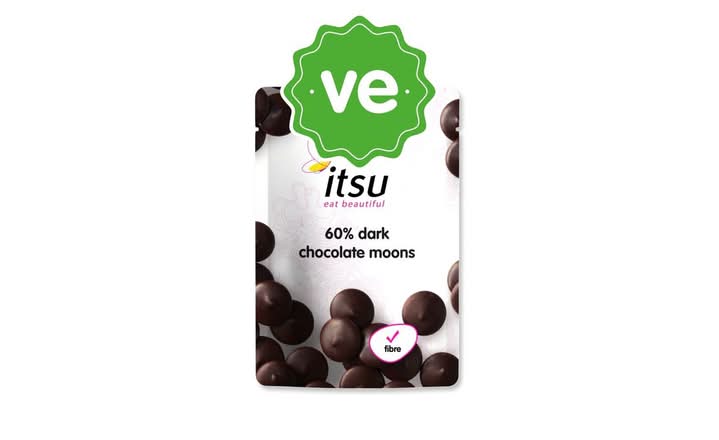 60% dark chocolate moons