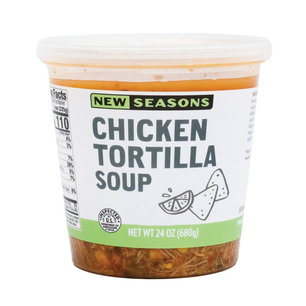 New Seasons Chicken Tortilla Soup (24 oz)
