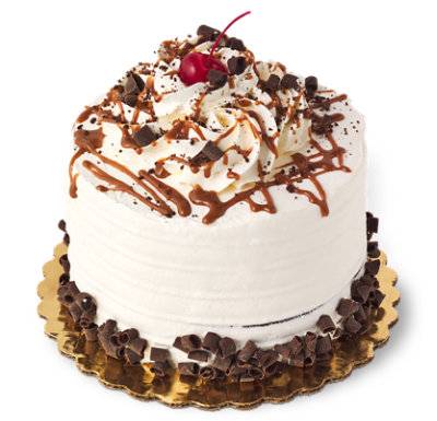 Bakery 5 Inch Double Layer Caramel Cake - Each