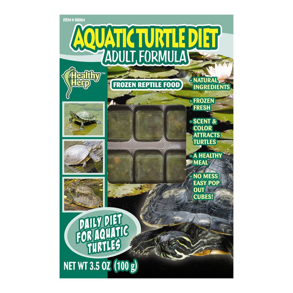 San Francisco Bay Brand® Healthy Herp™ Aquatic Adult Turtle Frozen Food (Size: 3.5 Oz)
