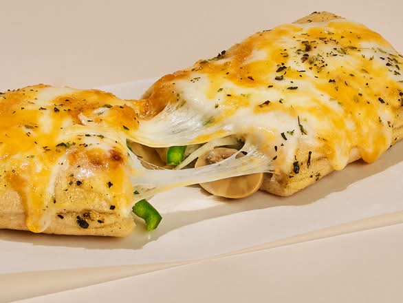 Cheesy Bread Relleno Veggie Ranch