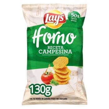 Patatas fritas campesinas Horno Lay's 130 g.