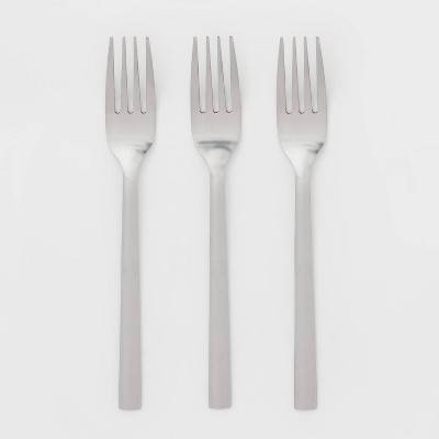 Room Essentials Silver Fork Set (3 ct)