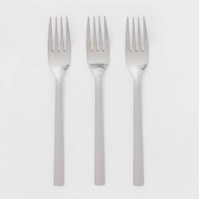 Room Essentials Stainless Steel Dinner Forks (3 ct)