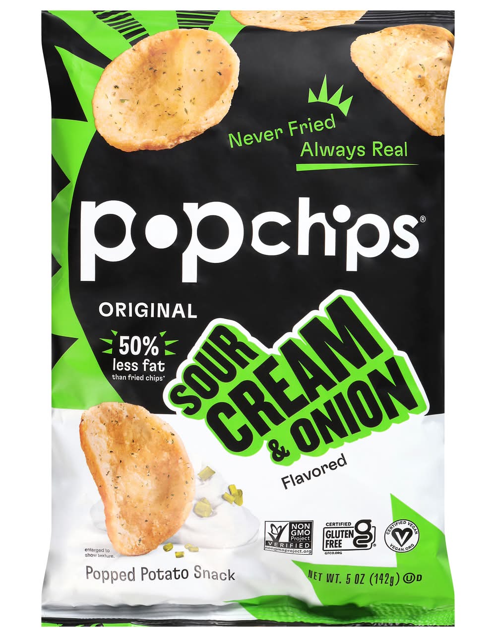 Popchips Sour Cream & Onion Popped Chips (5 oz)