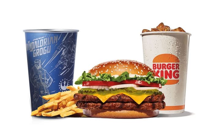 Galactic Mandalorian Double Whopper Meal