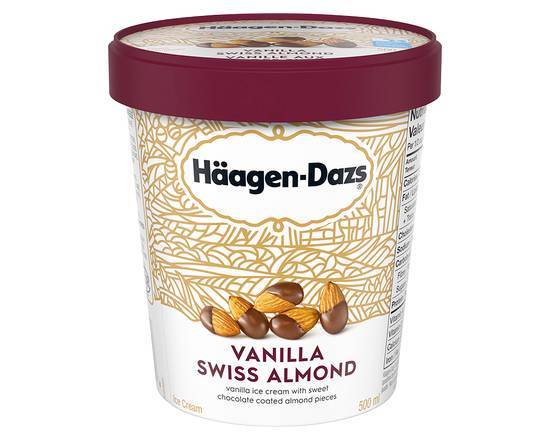 Haagen-Dazs Vanilla Swiss Almond 450ml