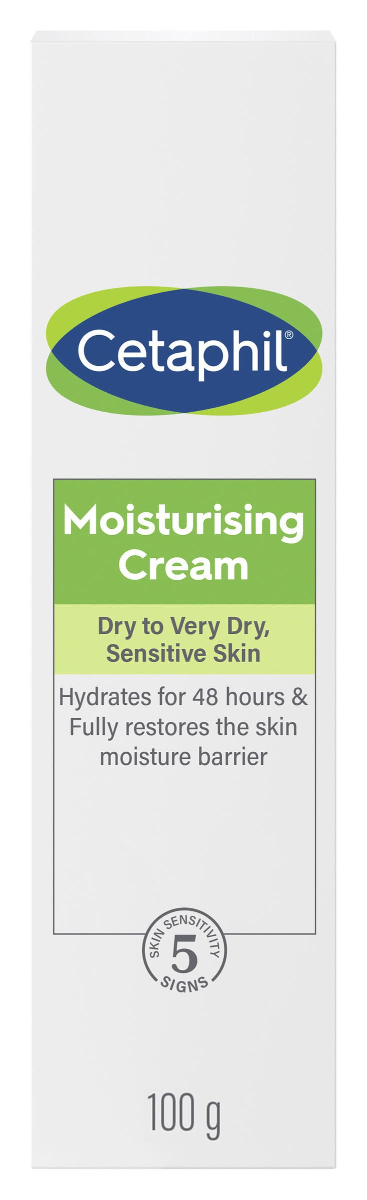 Cetaphil Moisturising Cream For Face & Body (100g)