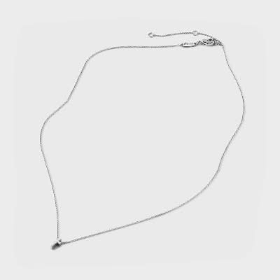 Tiny Tags Cross Chain Necklace