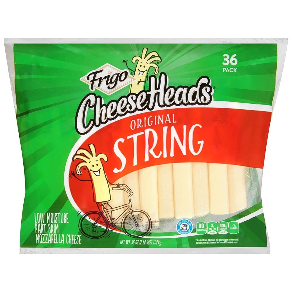 Frigo Cheese Heads Original String Cheese (36 oz, 36 ct)