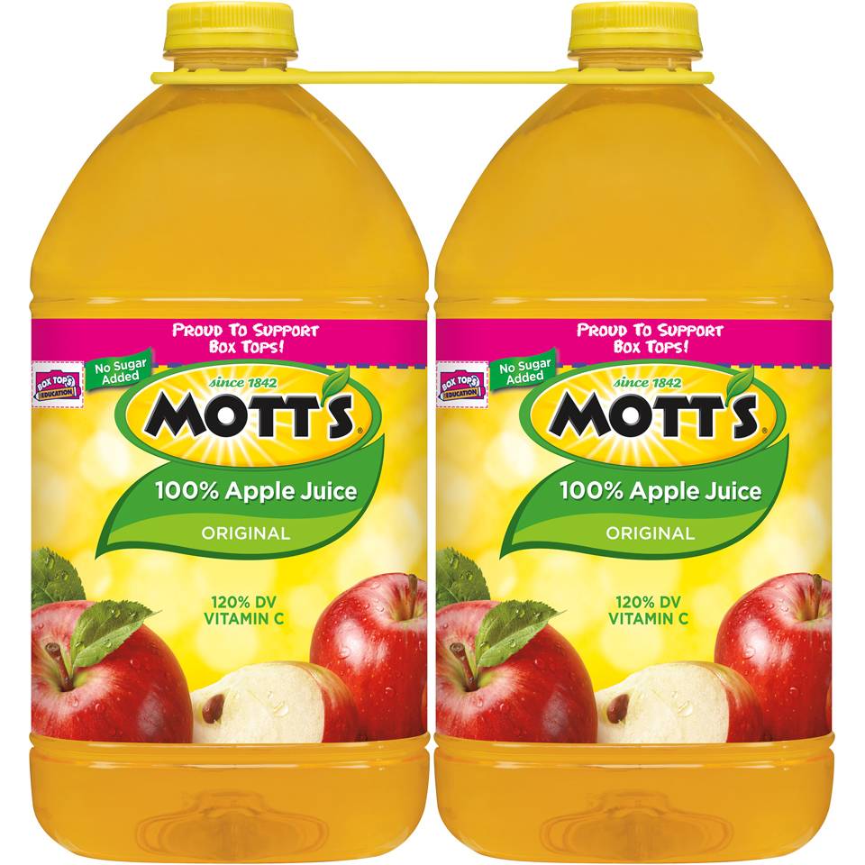 Mott's Apple Juice - 2/128 oz bottles (3X2|3 Units per Case)