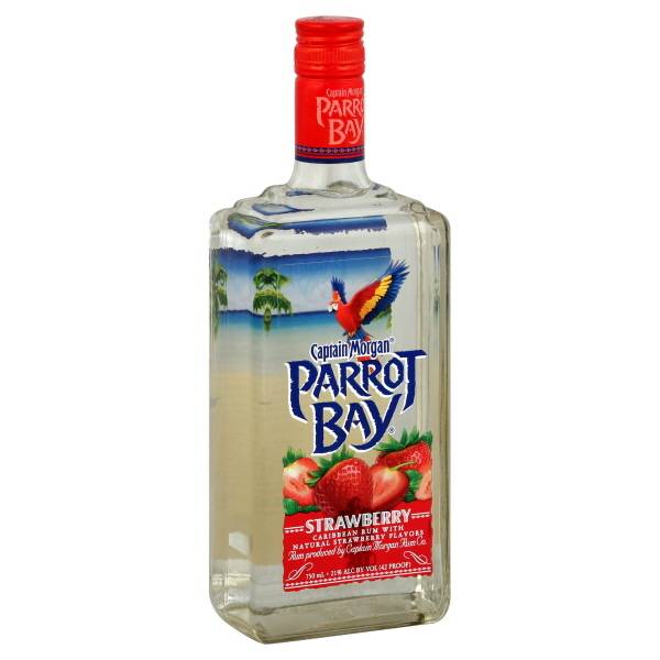 Parrot Bay Strawberry Rum (750ml bottle)