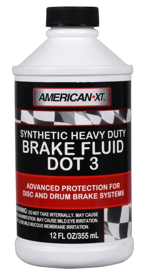 American XT Synthetic Heavy Duty Dot 3 Break Fluid (12 fl oz)
