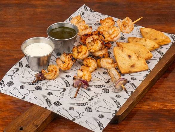 Pinchos de Camarón