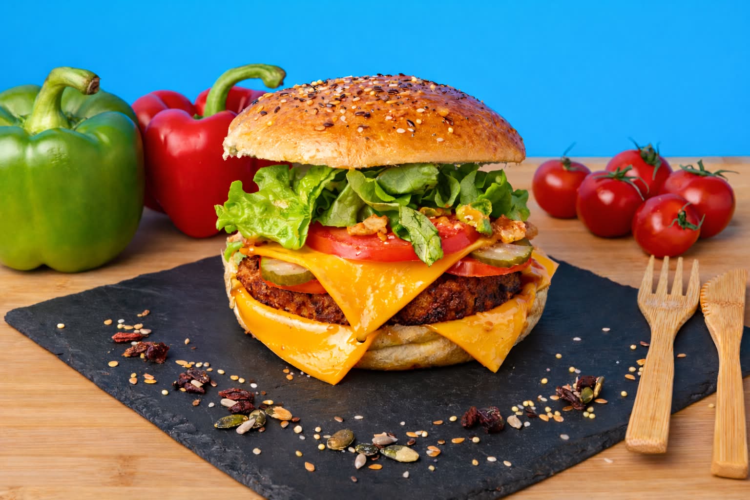 🌿🍔 Lotus burger