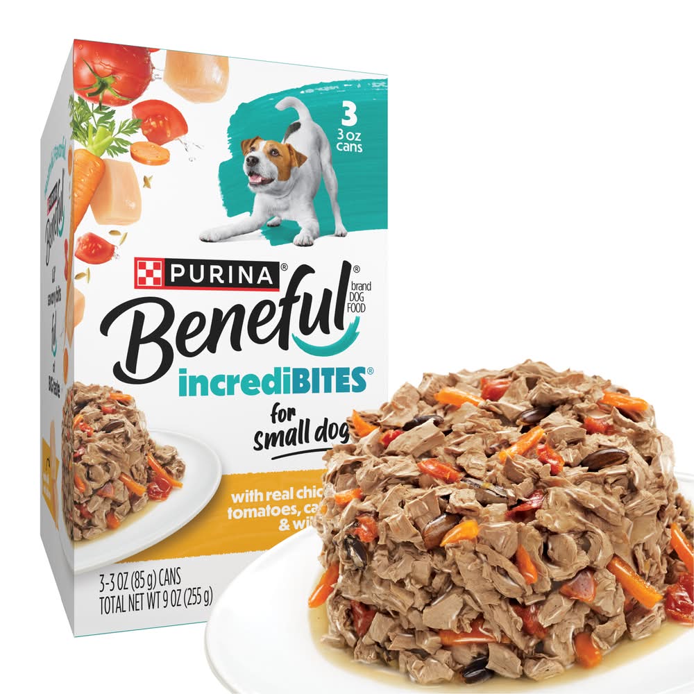 Purina Beneful Incredibites Dogs Wet Food (3 x 3 oz)