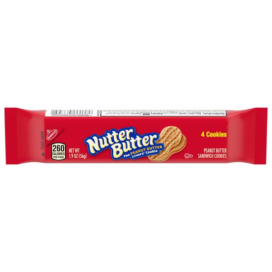 Nutter Butter Peanut Butter Sandwich (4 ct)