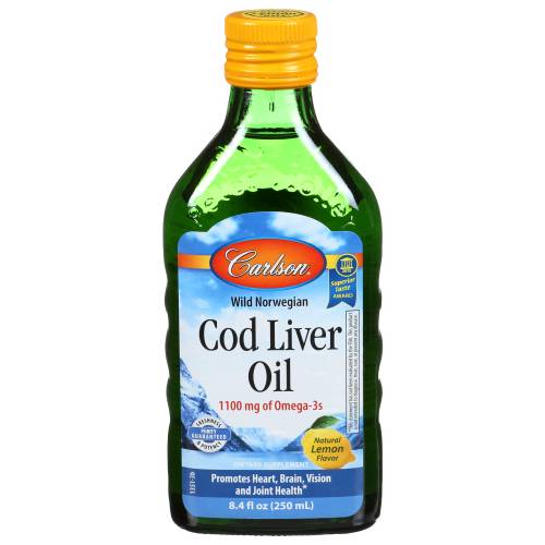 Carlson Labs Norwegian Cod Lemon Liver Oil