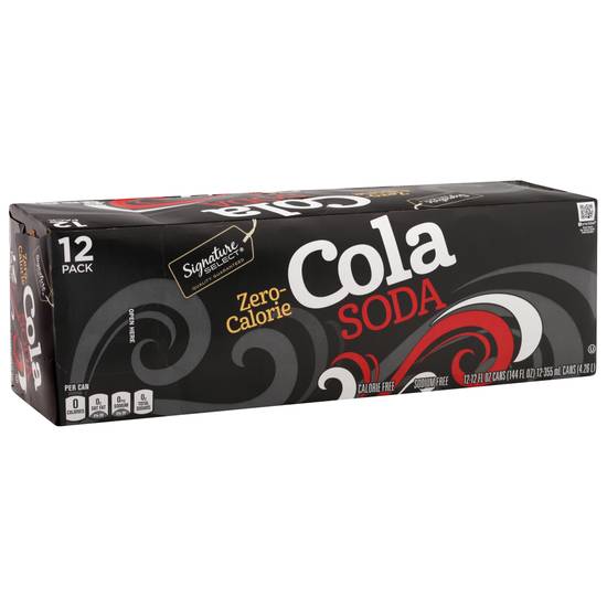 Signature Select Zero Calorie Cola Soda (12 x 12 fl oz)