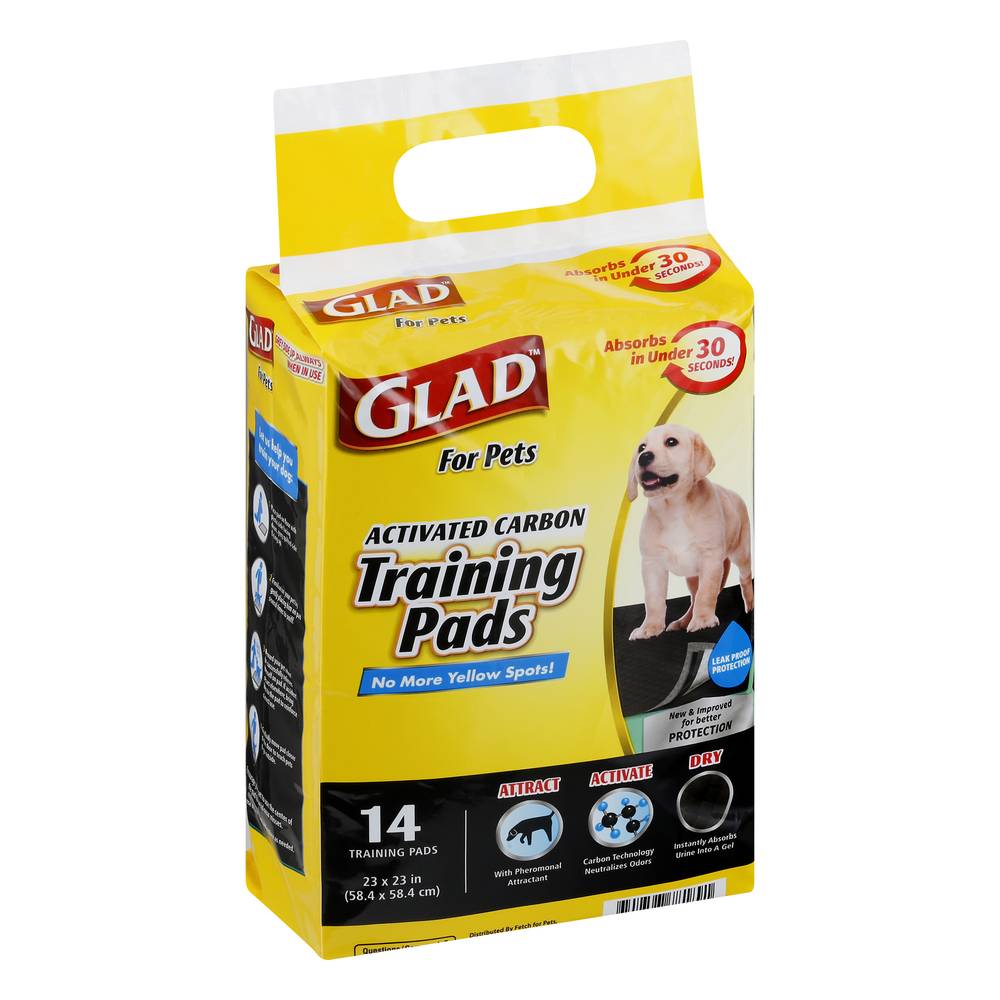 Glad For Pets Activate Carbon Training Pads (14 ct)(23 x 23 in)