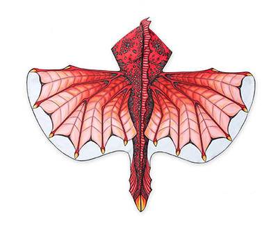 Hearthsong Dragon Costume Wings (red)