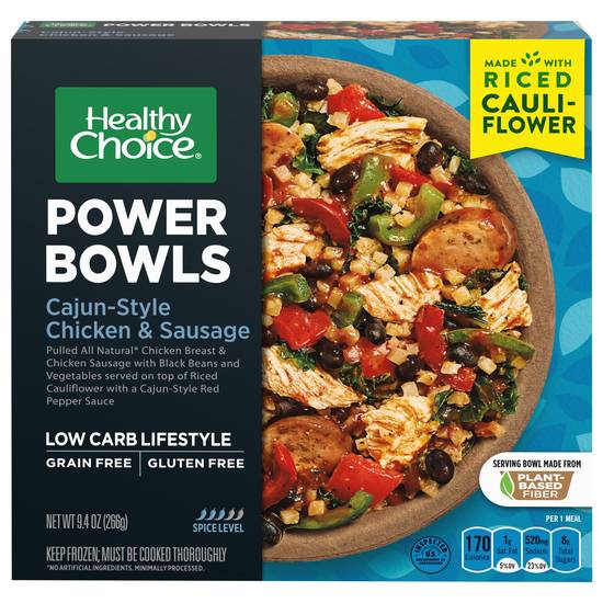 Healthy Choice Power Bowls Cajun-Style Chicken & Sausage