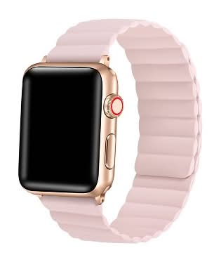 Posh Tech Kinsley Magnetic Silicone Band Watches, Pink