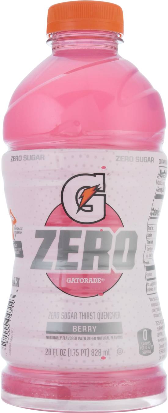 Gatorade Zero Sugar Berry Thirst Quencher (28 fl oz)