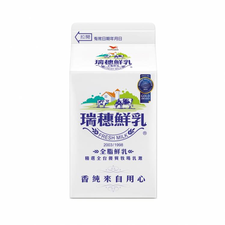 (A)*瑞穗鮮乳-全脂鮮乳400Ml(盒)