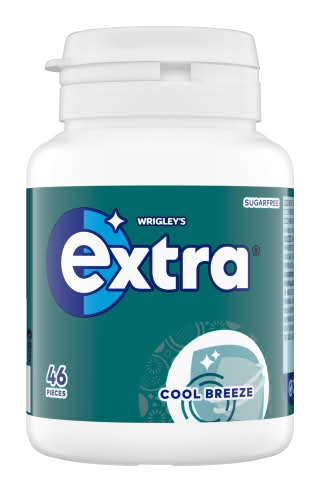 Extra Cool Breeze, Sugarfree Chewing Gums (46 pack)