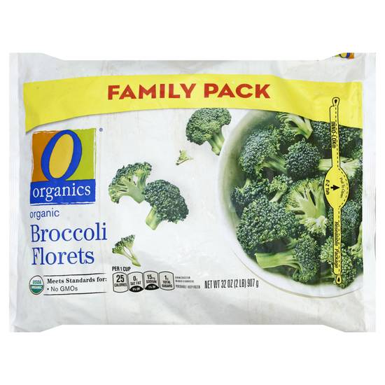 O Organics Broccoli Florets Family pack (32 oz)